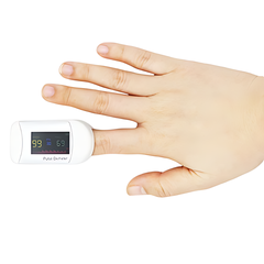Máy Đo Nhịp Tim Và Nồng Độ Oxy Trong Máu Fingertip Pulse Oximeter Oromi A4