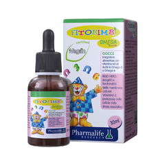 Fitobimbi Omega Junior - Siro Bổ Sung Omega Từ Thực vật - Hỗ Trợ Trẻ Phát Triển Não Bộ, Tốt Cho Mắt (Lọ 30ml) Italy