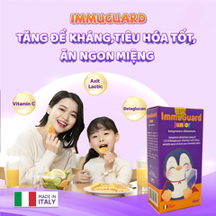ImmuGuard Junior - Siro Tăng Cường Miễn Dịch, Hỗ Trợ Tiêu Hóa Cho Trẻ Em