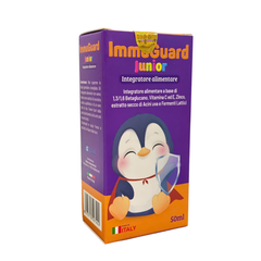 ImmuGuard Junior - Siro Tăng Cường Miễn Dịch, Hỗ Trợ Tiêu Hóa Cho Trẻ Em