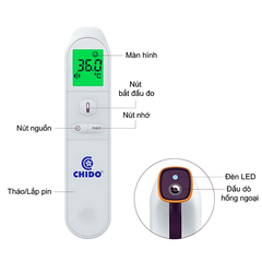 Nhiệt Kế Hồng Ngoại PG-IRT1602 Chido