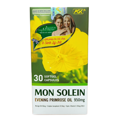MON SOLEIN HOA ANH THẢO (Evening Primrose Oil & Borage Oil) - Giải pháp toàn diện cho Sắc đẹp và Sinh lý Nữ