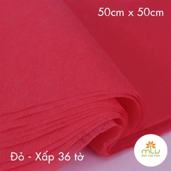 Lụa Mộc Lan Viên - Xấp 36 tờ