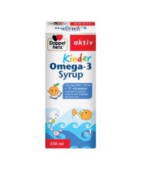 TPBVSK Omega-3 kinder syrup - Hỗ trợ phát triển não bộ, thị lực - Lọ 250ml - Doppel herz