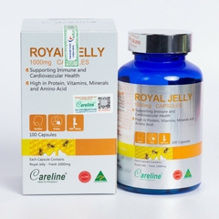 Sữa ong chúa Royal Jelly (Lọ 100 viên) - CARELINE