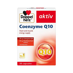 TPBVSK Coenzyme Q10 - Tăng cường sức khỏe tim mạch - Hộp 30 viên - Doppel herz