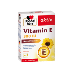 TPBVSK Vitamin E 300 IU- Giúp đẹp da, làm chậm quá trình lão hóa - Hộp 30 viên - Doppel herz