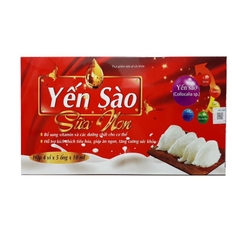 Yến Sào Sữa Non (hộp 4 vỉ x 5 ống)