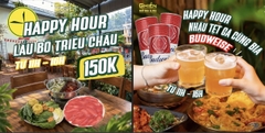 Thưởng Thức Lẩu Bò Triều Châu 150K & Bia Budweiser 15K Tại Ghiền Quán
