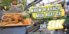 Thưởng Thức Gà Hấp Mắm Nhĩ & Gà Nướng Muối Ớt Siêu Hời Chỉ 9K Tại Ghiền Quán