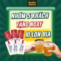 Lên Kèo Nhóm 5 Người Đi Nhậu Nhận Deal 
