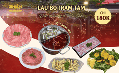 Top Quán Lẩu Bò Ngon Sài Gòn: Thử Ngay Lẩu Bò Triều Châu 2 Ngăn Chỉ 180K Tại Ghiền Quán!