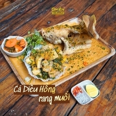 Cá diêu hồng rang muối
