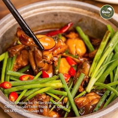 Ếch singapo + bánh mì