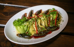 Cà tím nướng Quán Ghiền