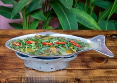 Cá đuối om hoa chuối