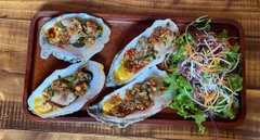 Hàu nướng ngọc kê