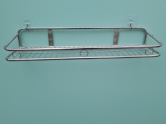 Kệ gia vị ống treo 1 tầng inox 201