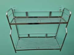Kệ gia vị sole đứng la 2 tầng inox 201