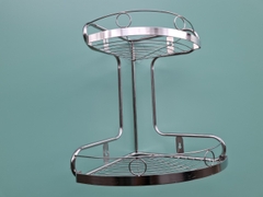 Góc la sole 2 tầng 20x25x34 inox 201