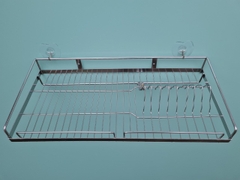 Kệ treo chén 1 tầng inox 304