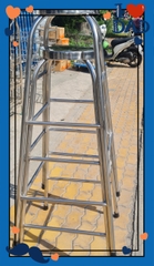 ghế nhang ống tròn inox phi 25
