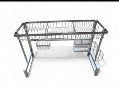kệ chén chân chậu inox 304