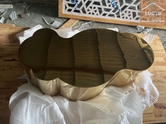 LCT49-Bàn Sofa inox mạ vàng