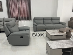 Sofa văng da bò thật tích hợp ghế điện EA999