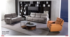 Sofa văng da bò thật tích hợp ghế điện EA999
