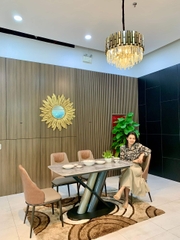 Bàn ăn mặt đá Cẩm Thạch C-26