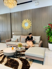 Sofa văng da công nghệ 2208