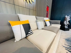 Sofa chữ L da công nghệ 219