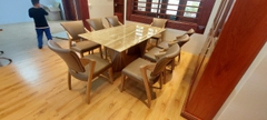 Bàn ăn đá Thạch Anh cao cấp QF023
