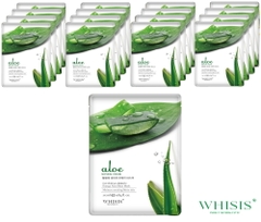 Whisis Nature Origin Energy Aloe Sheet Mask  Mặt Nạ Lô Hội Nature Origin Energy