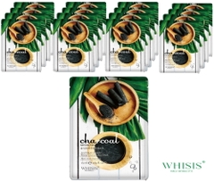 Whisis Nature Origin Energy Charcoal Sheet Mask  Mặt Nạ Than Hoạt Tính Nature Origin Energy