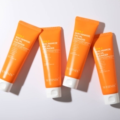 WHISIS VITA C Niacinamide Facial Cleanser Sữa Rửa Mặt WHISIS chứa VITA C & Niacinamide