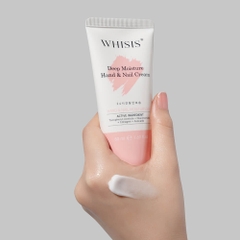 WHISIS Deep Moisture Hand & Nail Cream Kem dưỡng ẩm sâu cho tay và móng WHISIS