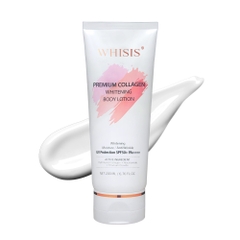 WHISIS PREMIUM  COLLAGEN WHITENING BODY LOTION  Lotion Collagen Dưỡng Trắng - Chống Nắng Body Cao Cấp.