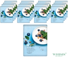 Whisis Nature Origin Energy Yogurt Sheet Mask Mặt Nạ Sữa Chua Nature Origin Energy