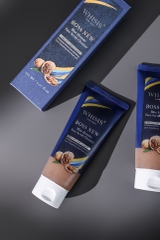 Whisis For Men Boss New Blue Homme Face Scrub Cleanser TẨY TẾ BÀO DA CHẾT- SỮA RỬA MẶT 2in1 DÀNH CHO NAM