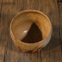 Chawan - Bát đánh matcha Ninshu mộc men chảy