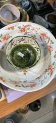 Bát Oribe cốt dày