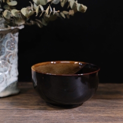 Tô đen chấm nâu cafe S