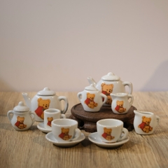 Set trà mini decor gấu Pooh ( 5 món )