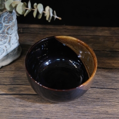 Tô đen chấm nâu cafe S