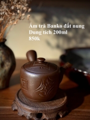 Ấm trà Banko đất nung