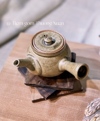 Set trà Kyusu men chảy