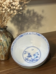 Bát ăn xanh ngọc hoạ tiết đôi thỏ