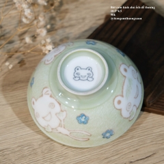 Bát cơm hình chú ếch dễ thương